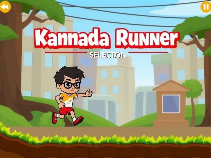 Karnataka Kannada Runner gameplay screenshot